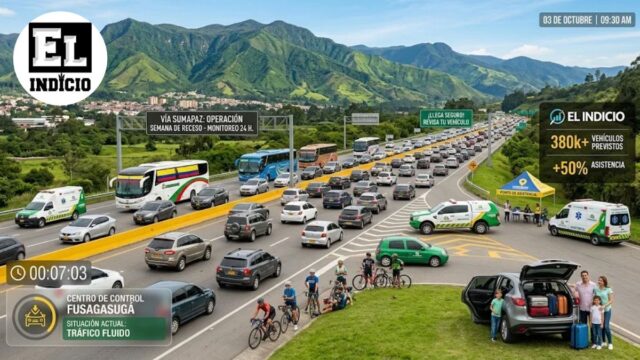 Atención viajeros: Vía Sumapaz refuerza operaciones para una Semana de Receso segura y responsable